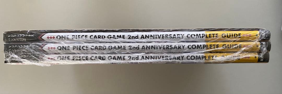 ワンピースカード 2nd ANNIVERSARY コンプリートガイド　3冊セット