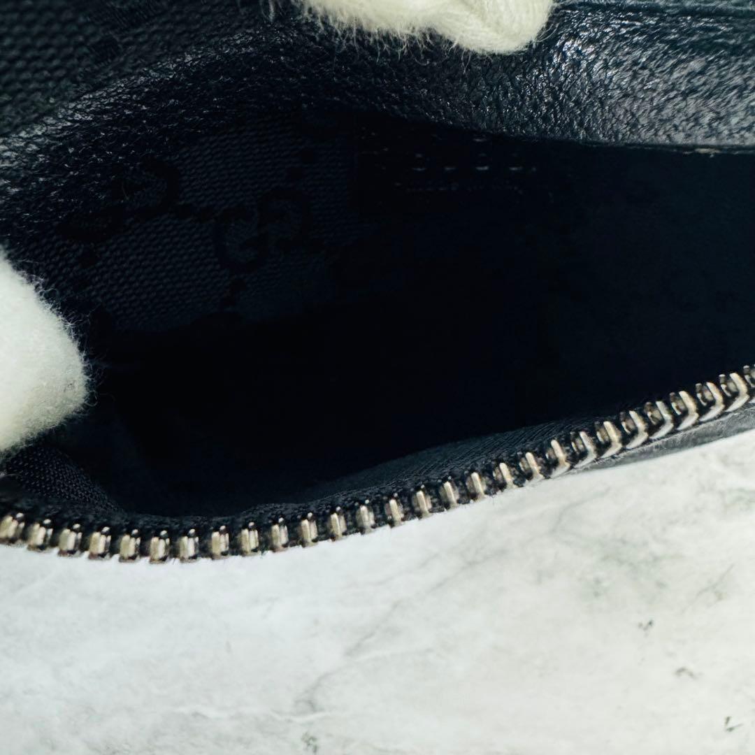 ✨GUCCI✨グッチ✨GG柄✨ロゴ✨ブラック✨ヴィンテージ✨ウエストポーチ✨