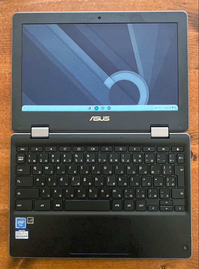 充放電回数5 ASUS Chromebook C214M 使用頻度極小美品中古