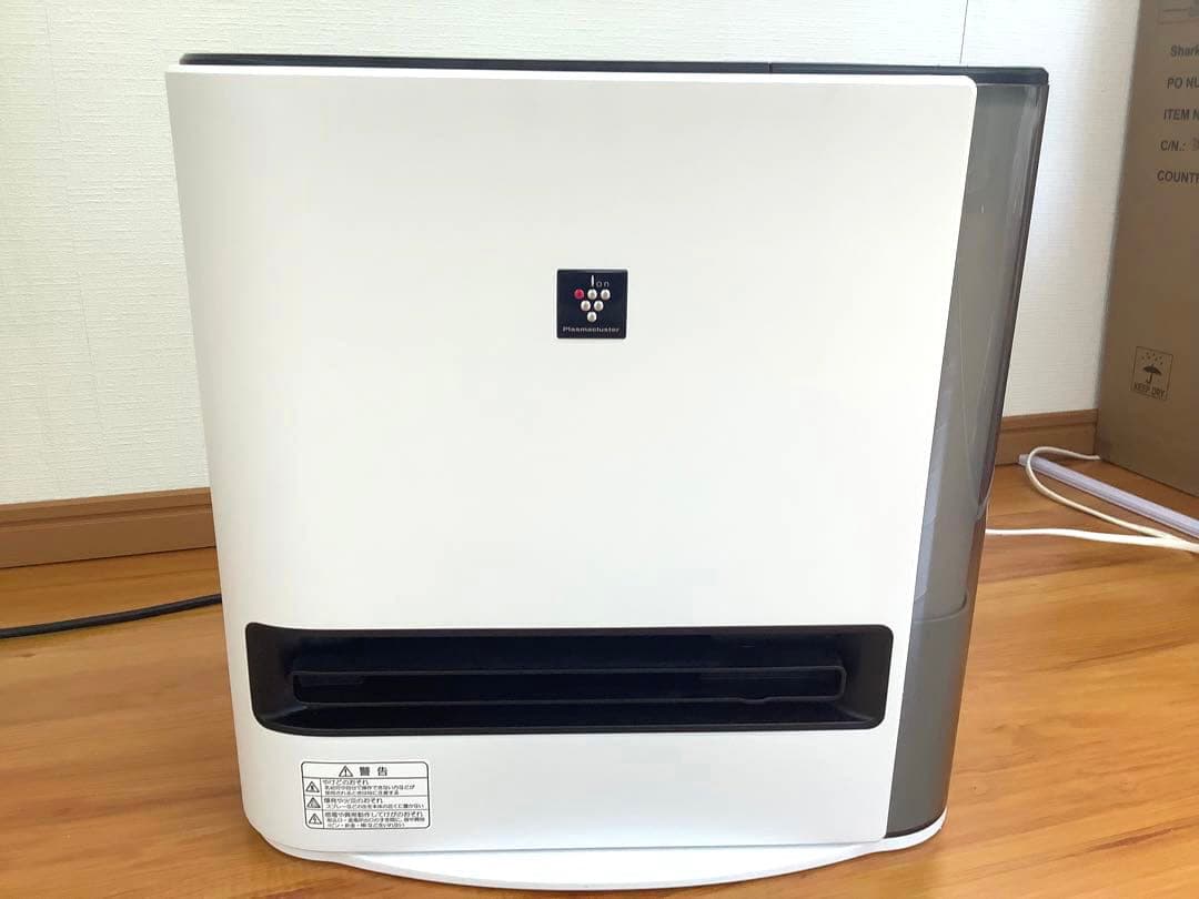 [z496] SIARP HX-RK12-W 加湿セラミックファンヒーター