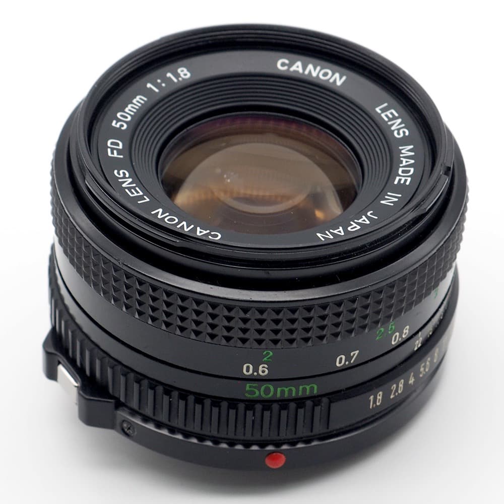 動作品・実写確認済 Canon A-1＋NEW FD 50mm f1.8