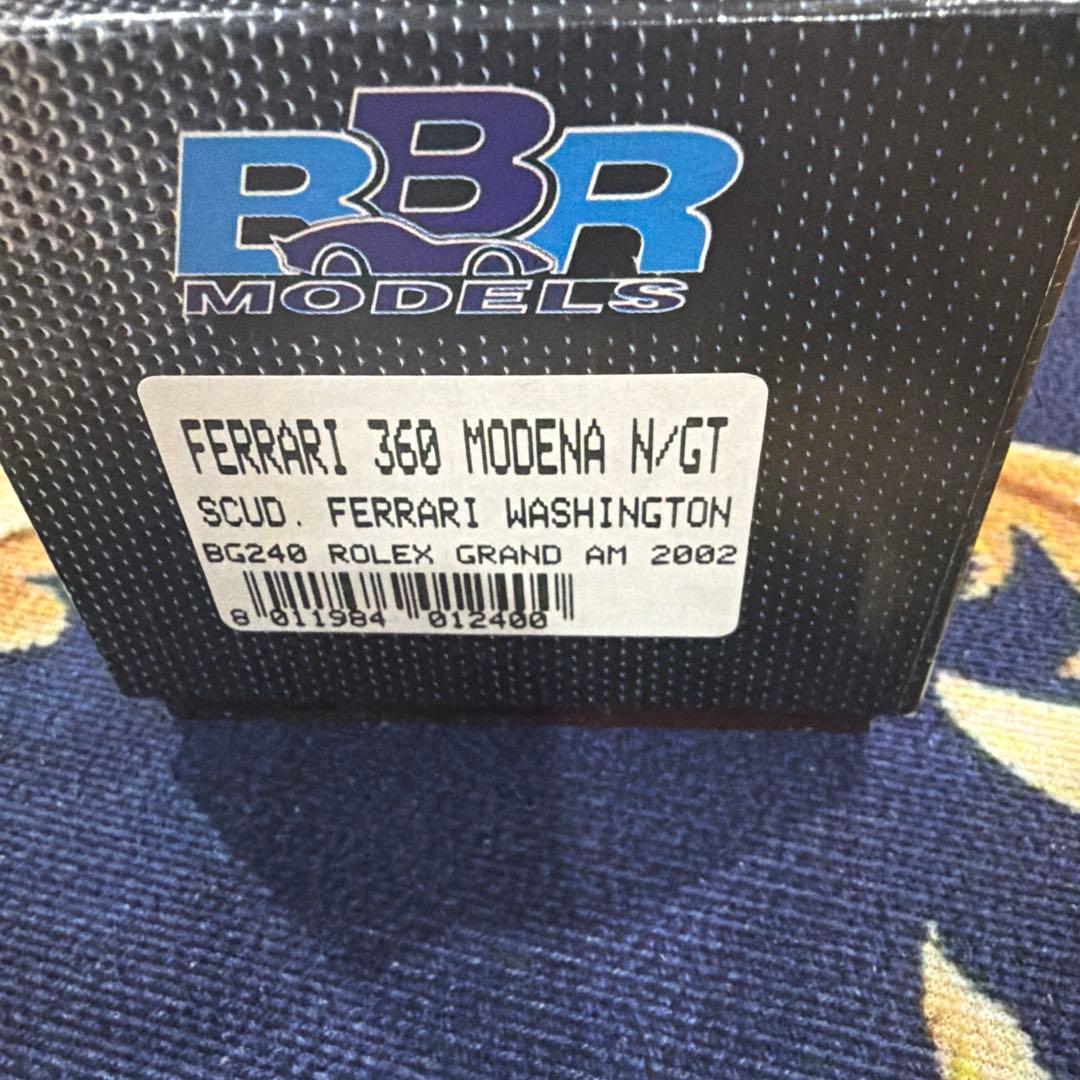 Ferrari 360 Modena N/GT BBRモデル