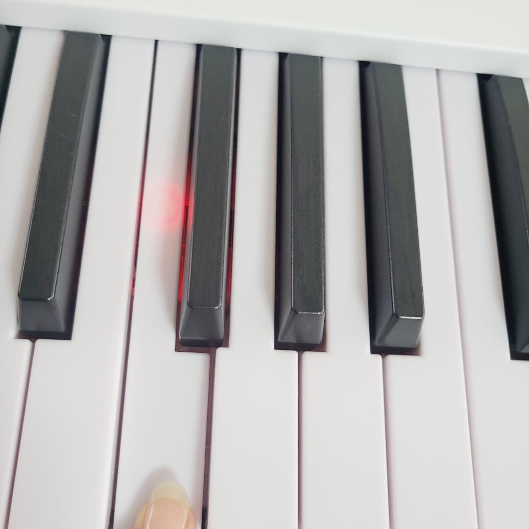 CARINA ZE0088 折りたたみ式 電子ピアノ 88鍵 ホワイト