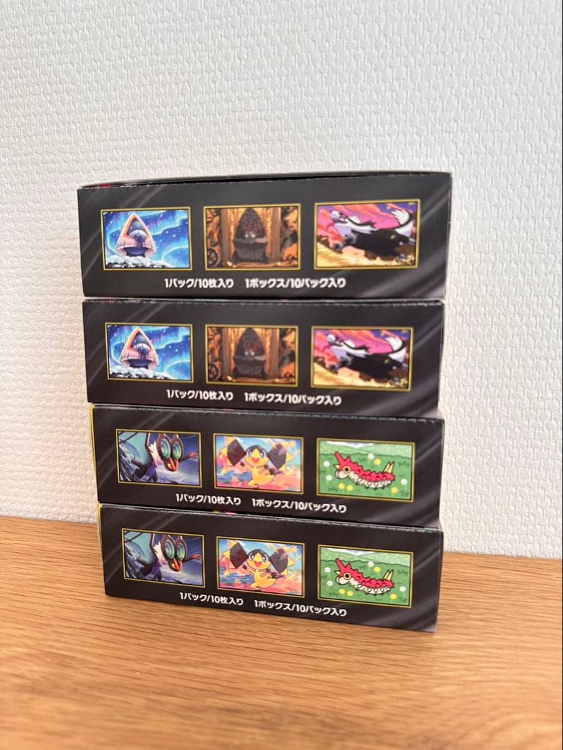 ポケモンカード MEGAドリームex 4BOX シュリンク無し ペリペリ有り