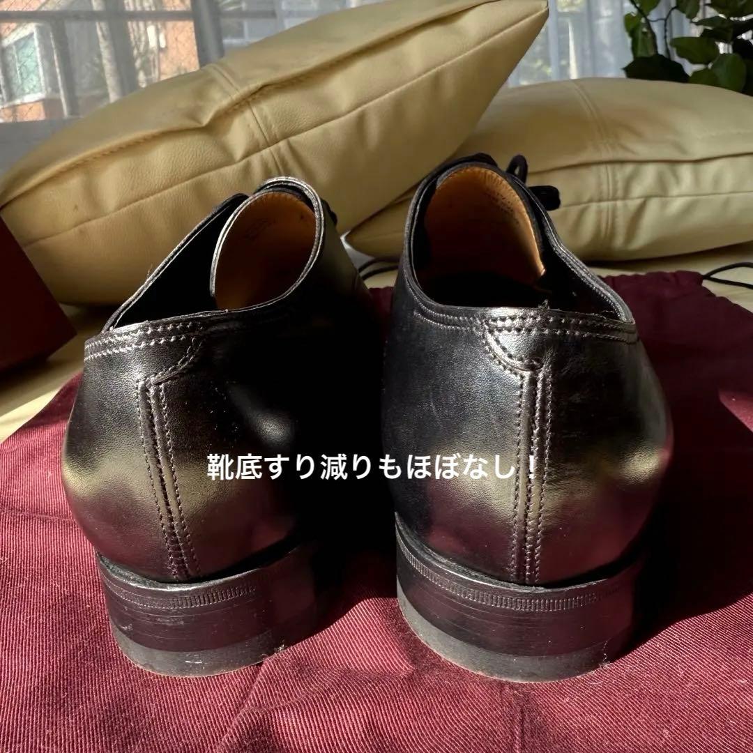 けん 美品箱付JOHN LOBBジョンロブ ストレートチップ9Eブラック