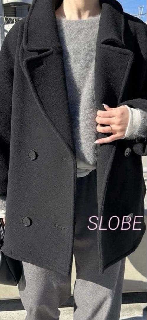 スローブイエナ ショートPコート　36