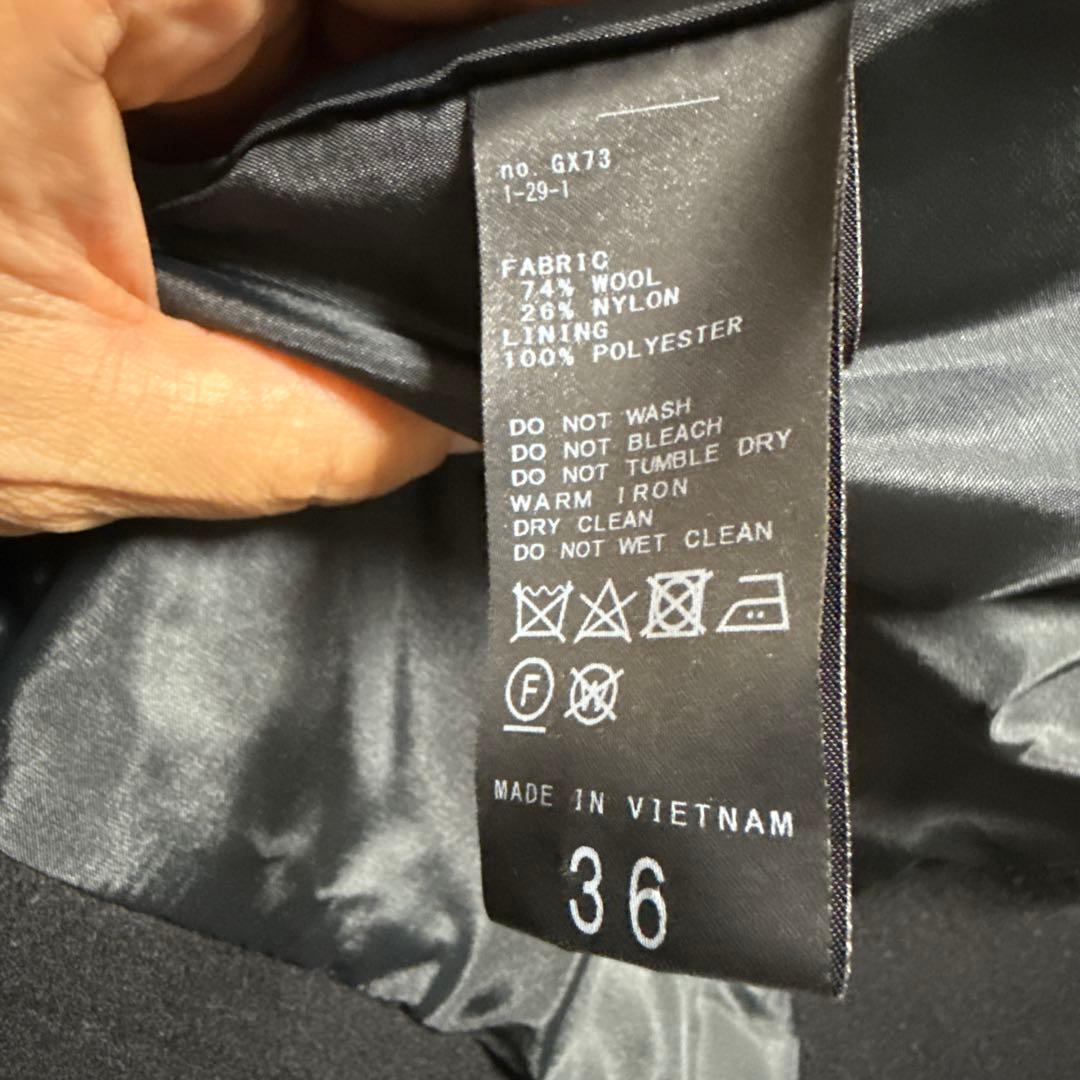 スローブイエナ ショートPコート　36