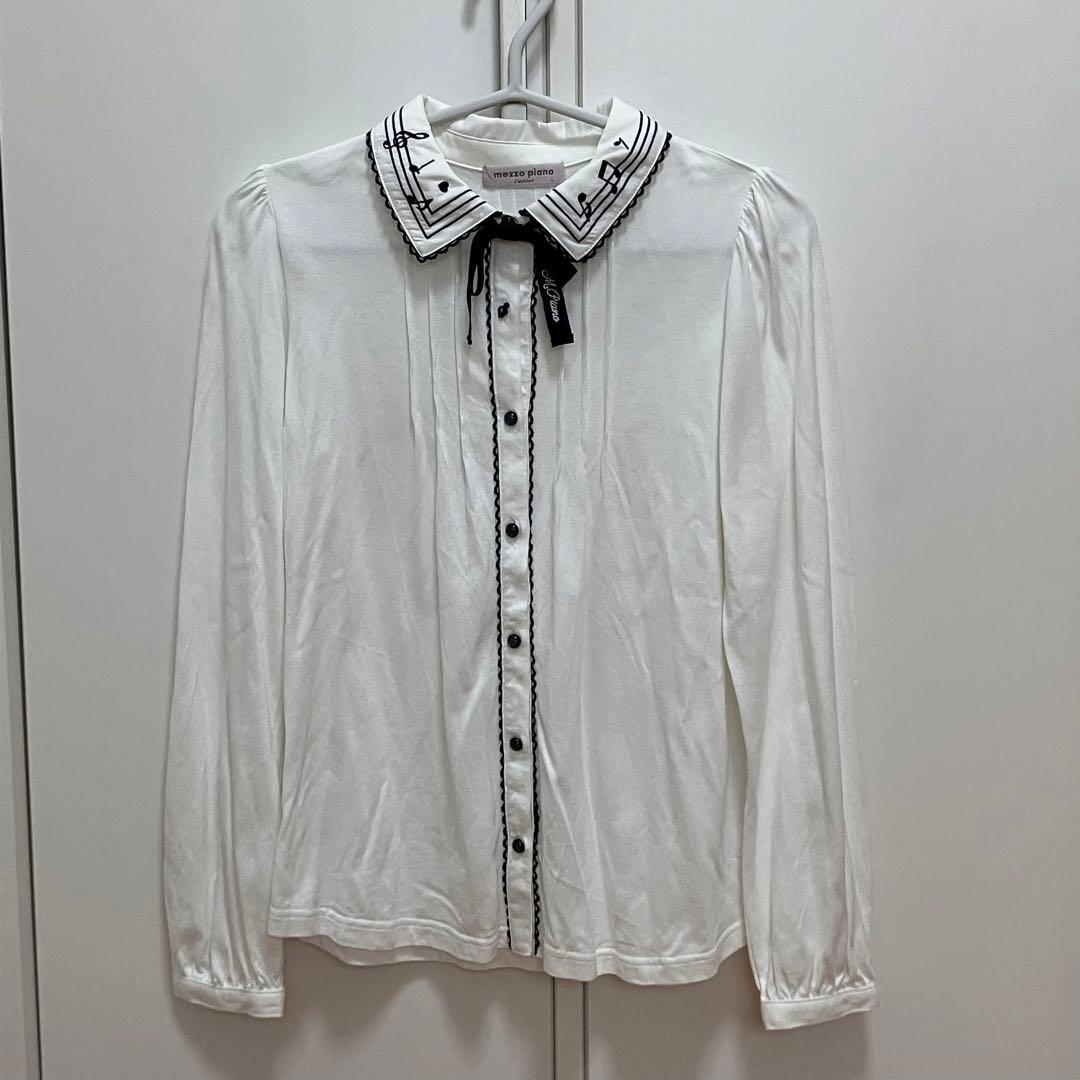 【専用】メゾピアノ 160 卒業式 音符 ジャケット ブラウス スカート