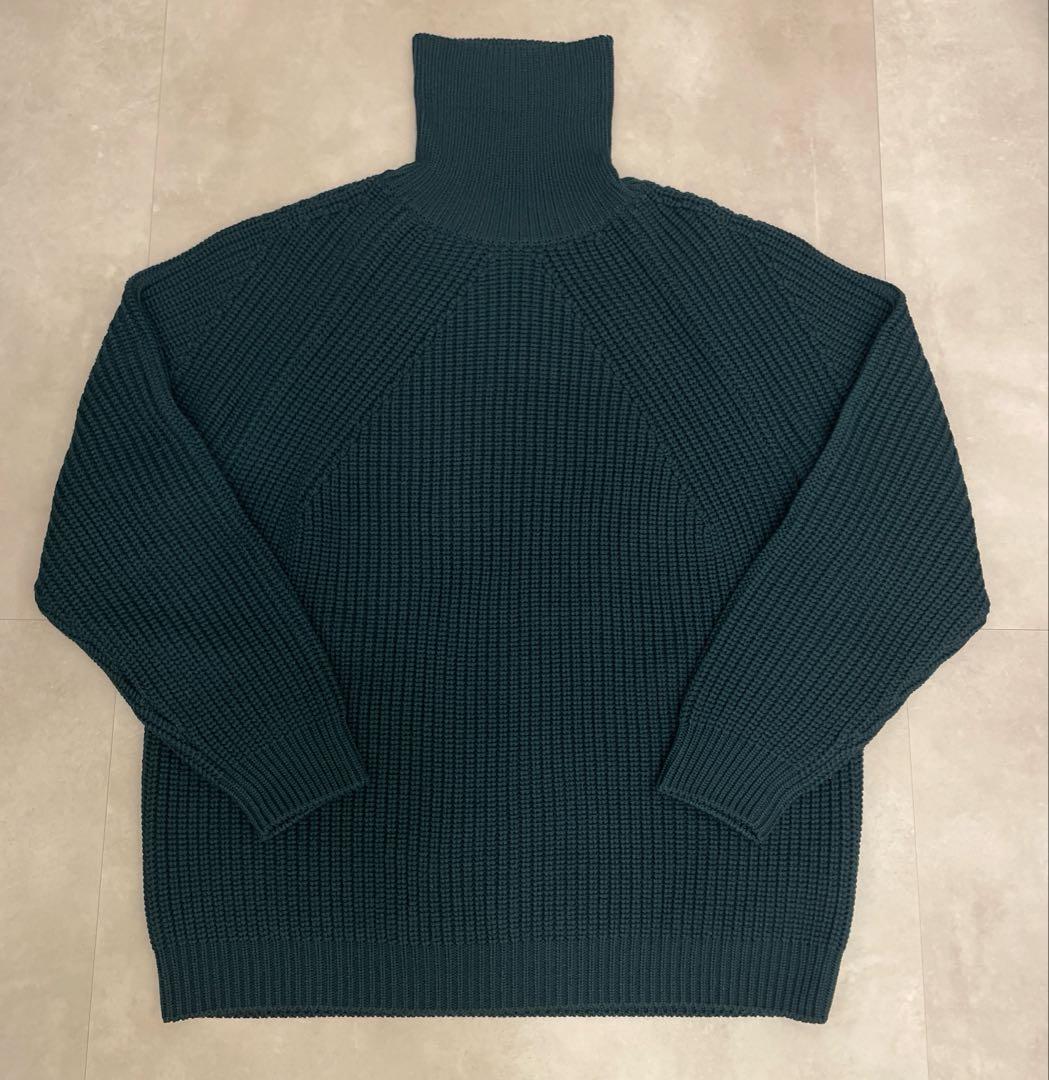 最終値下【美品】SIGNATURE TURTLE NECK/サイズ:3/オリーブ