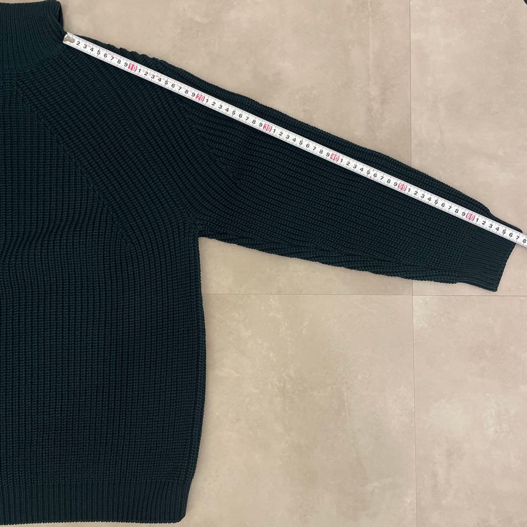 最終値下【美品】SIGNATURE TURTLE NECK/サイズ:3/オリーブ