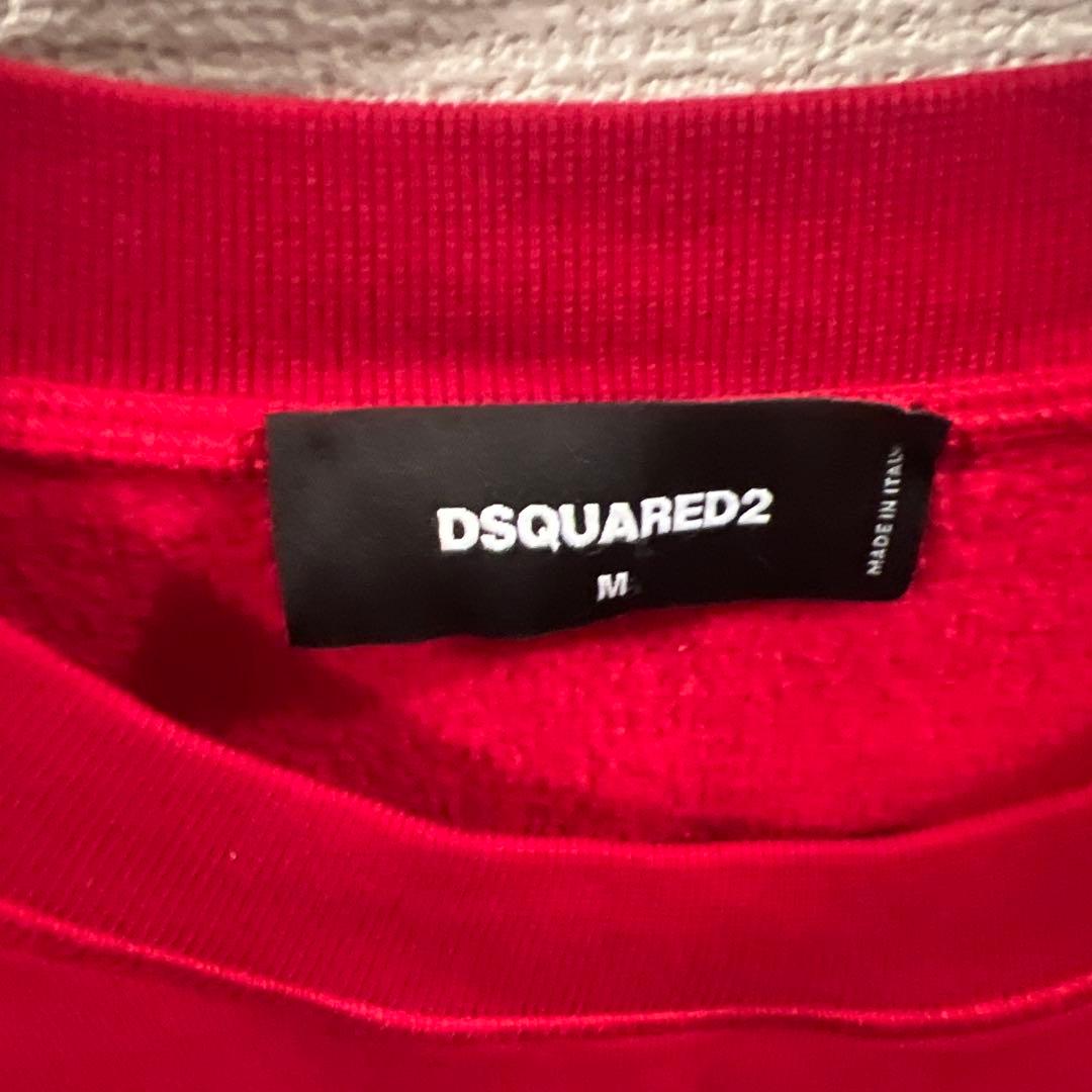 DSQUARED2 オーバサイズ スウェット