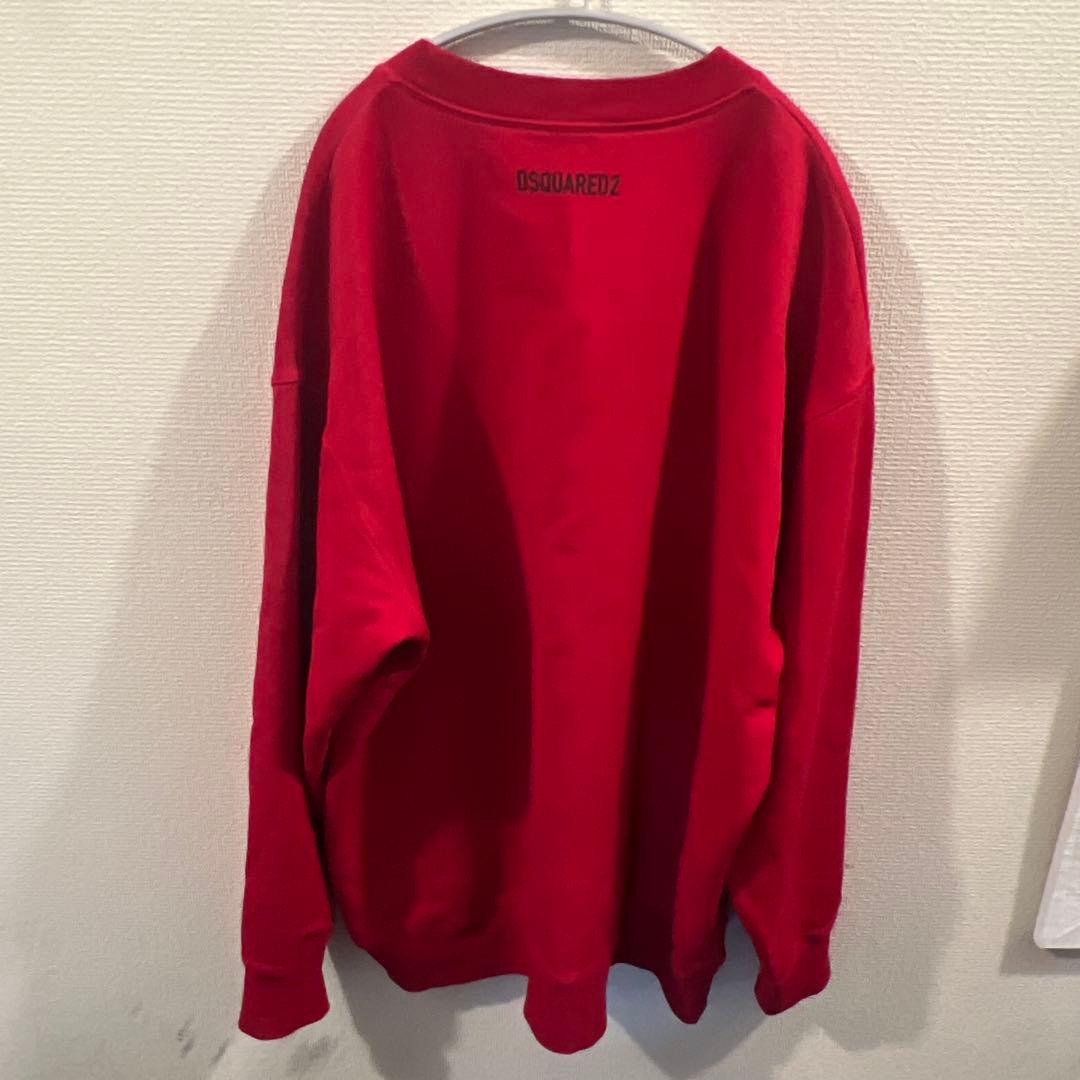 DSQUARED2 オーバサイズ スウェット