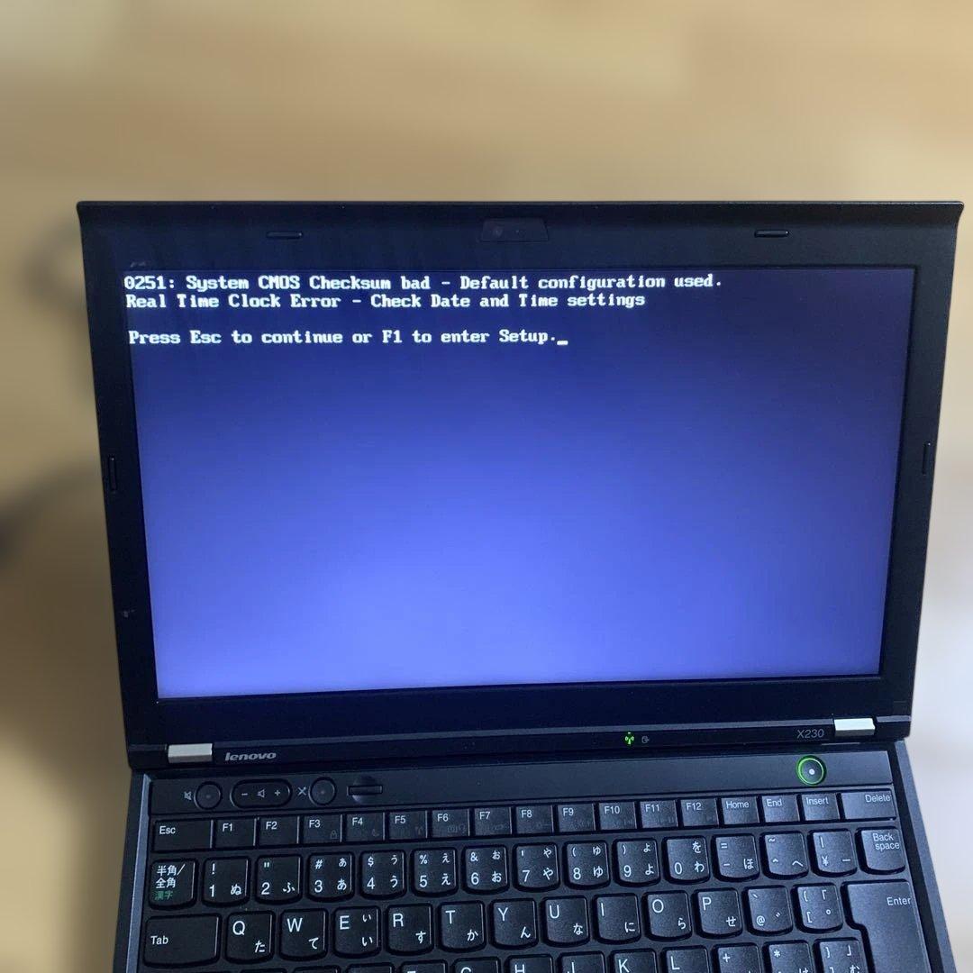 Windowsノート本体 ThinkPad X230 Intel Core i7 8GB