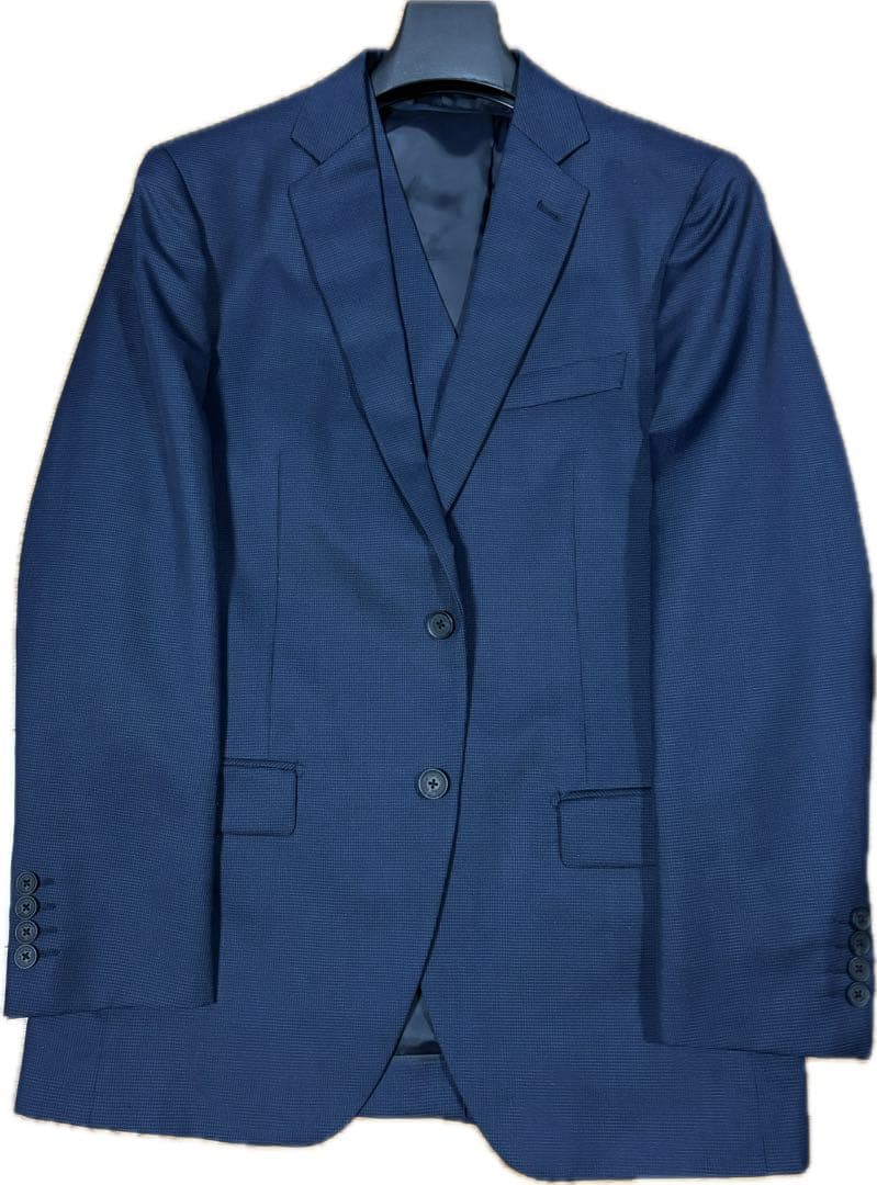 Tenoras ネイビー ビジネススーツ　スリーピース　XL