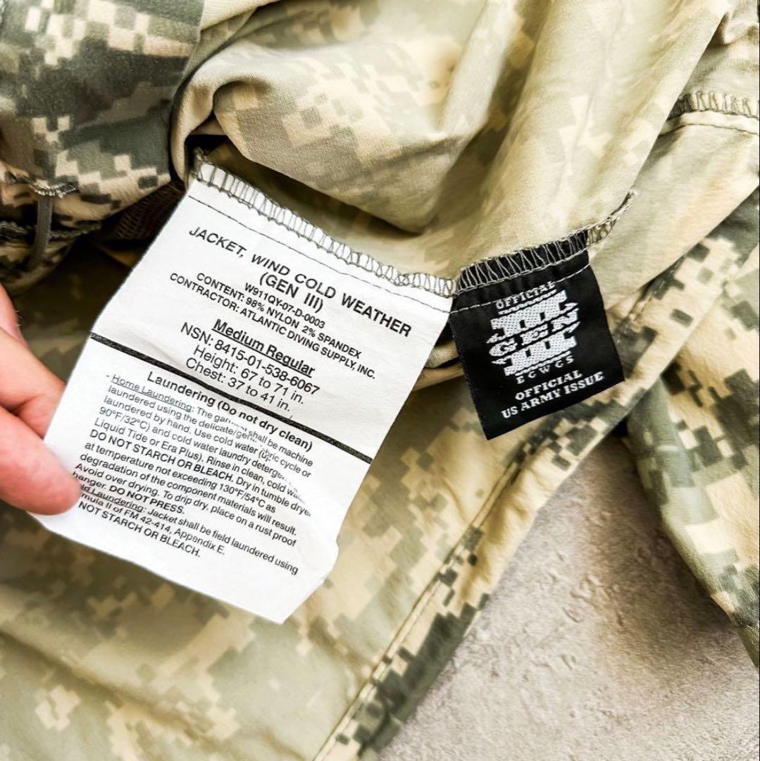 US ARMY ECWCS GEN3 level4 ソフトシェルジャケット