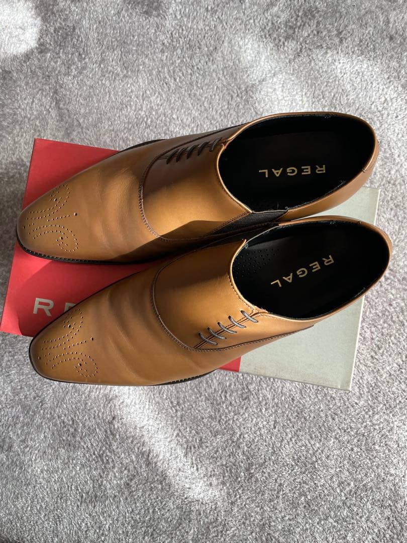 EGAL リーガル サイドエラスティック 26cm ライトブラウン 茶