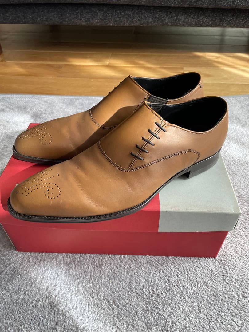 EGAL リーガル サイドエラスティック 26cm ライトブラウン 茶