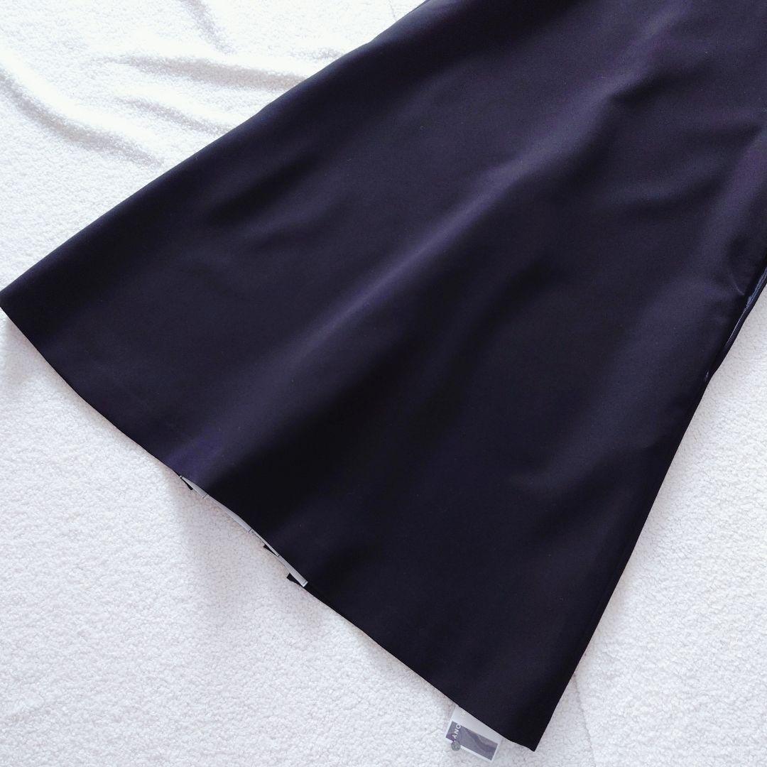 タグ付 ボーダーズアットバルコニー バックタックドレス