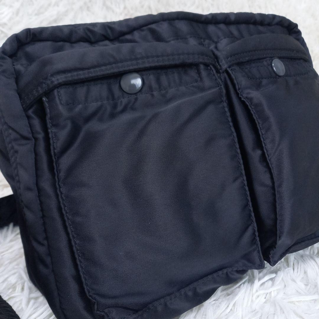 ●美品●　PORTER　TANKER　二層式　ショルダーバッグ　L　タンカー　黒