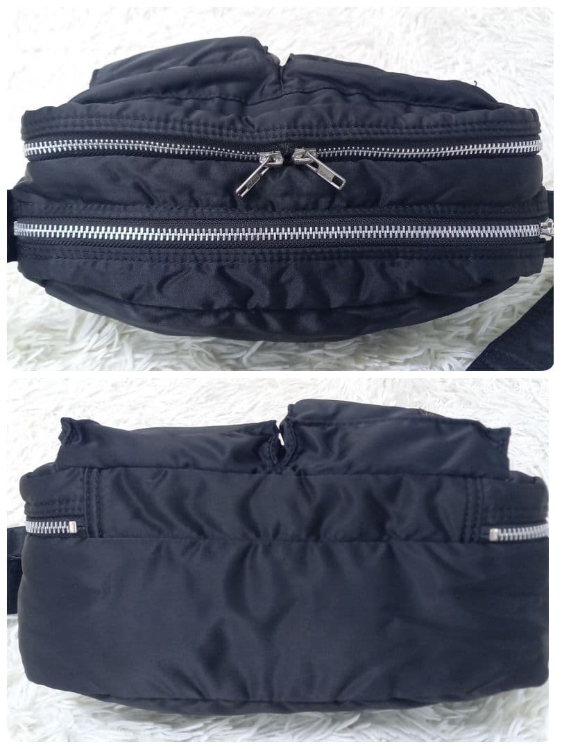 ●美品●　PORTER　TANKER　二層式　ショルダーバッグ　L　タンカー　黒