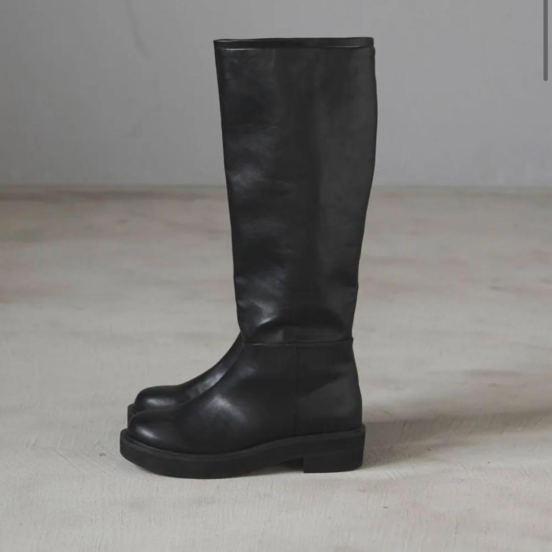 靴 anuke Ecoleather Long Boots