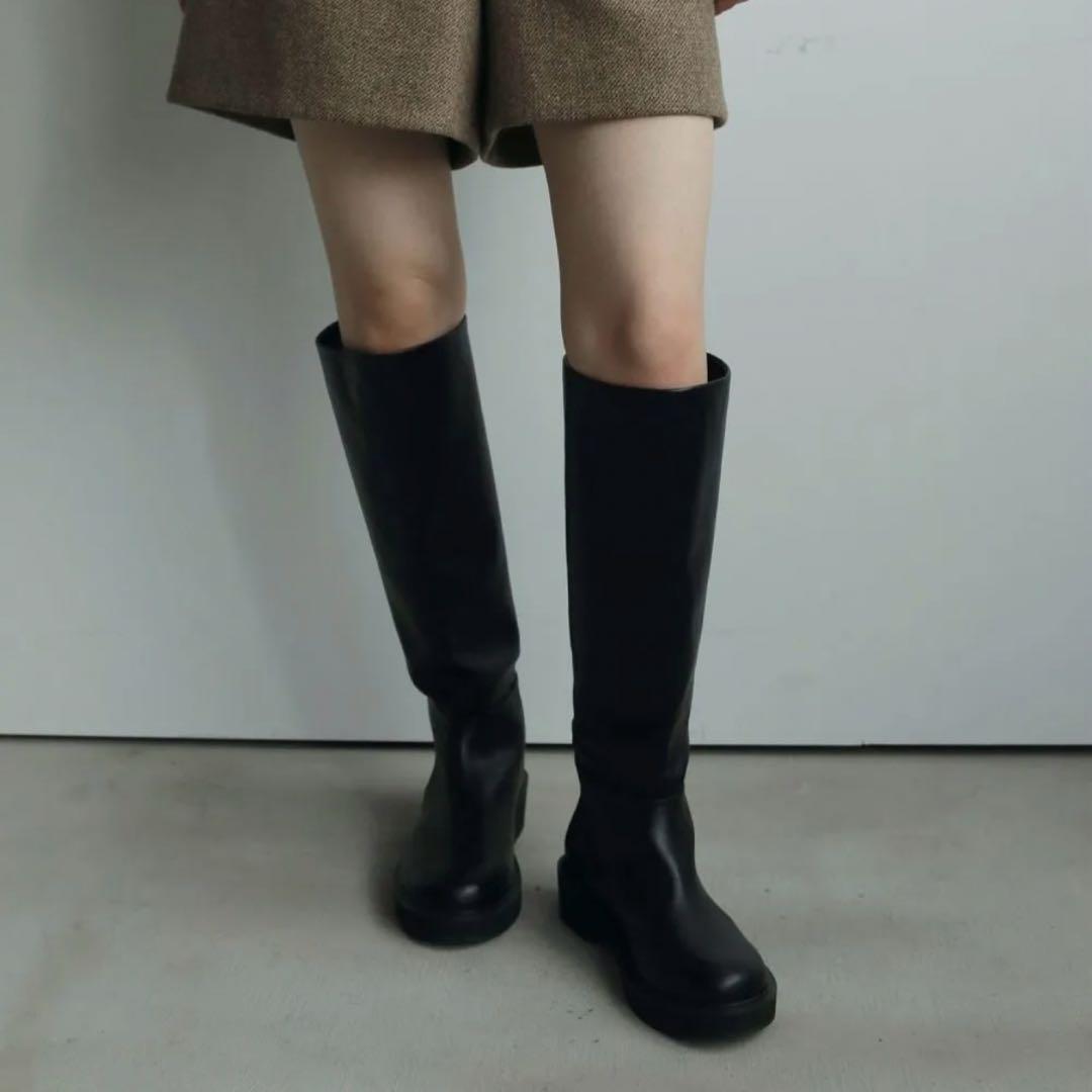 靴 anuke Ecoleather Long Boots