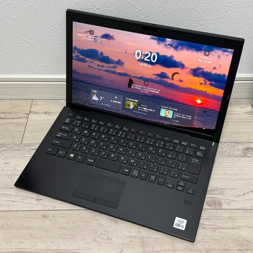 ✨バッテリー良好✨ 国産 VAIO Core i5 10世代 8GB 256GB