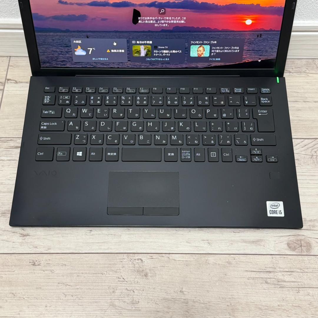 ✨バッテリー良好✨ 国産 VAIO Core i5 10世代 8GB 256GB