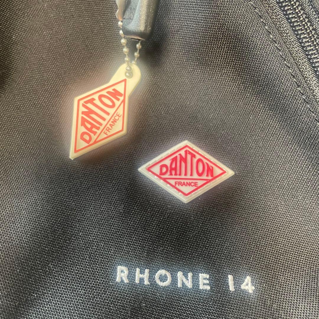 【美品】ダントン　ローヌ14 ボディバッグ リュック ブラック 黒