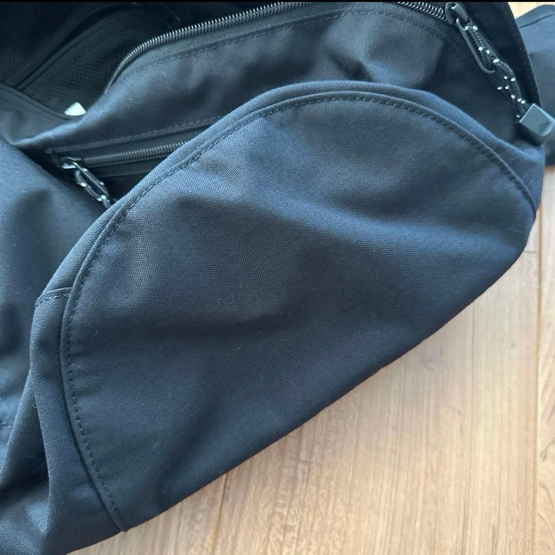 【美品】ダントン　ローヌ14 ボディバッグ リュック ブラック 黒