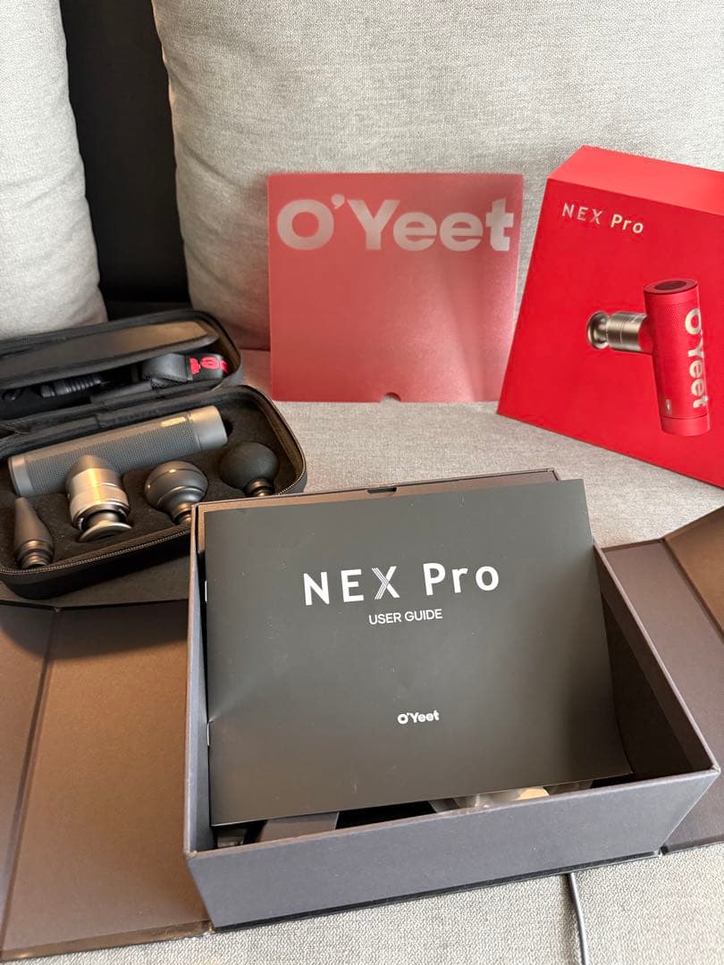 OYEET O'YEET NEX PRO マッサージガン/ブラック