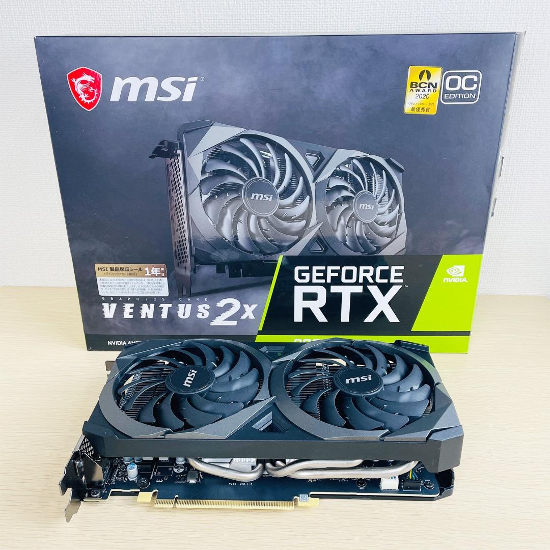 【美品】MSI GeForce RTX 3060 Ti Ventus