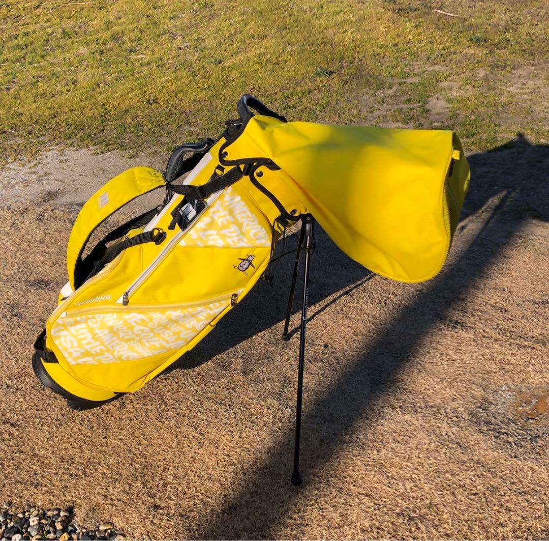 マンシングウェア　キャディバッグ　グラフィック　軽量　スタンド式