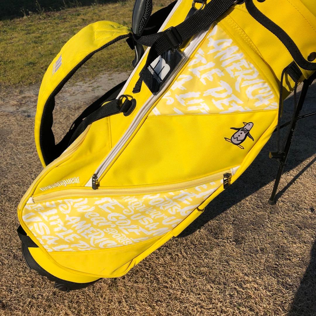 マンシングウェア　キャディバッグ　グラフィック　軽量　スタンド式