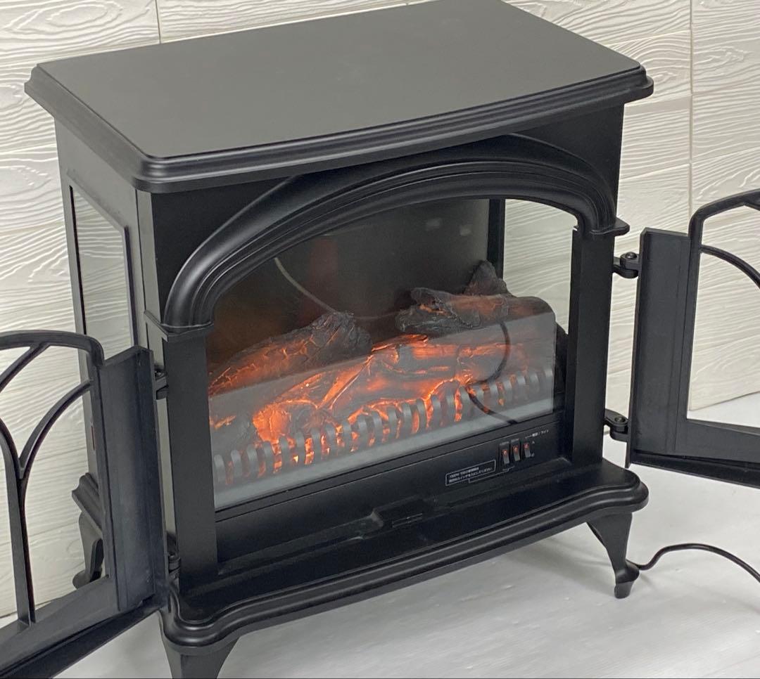 ★ニトリ ワイド暖炉型ファンヒーター BLT-999B-3-BK 2018年製