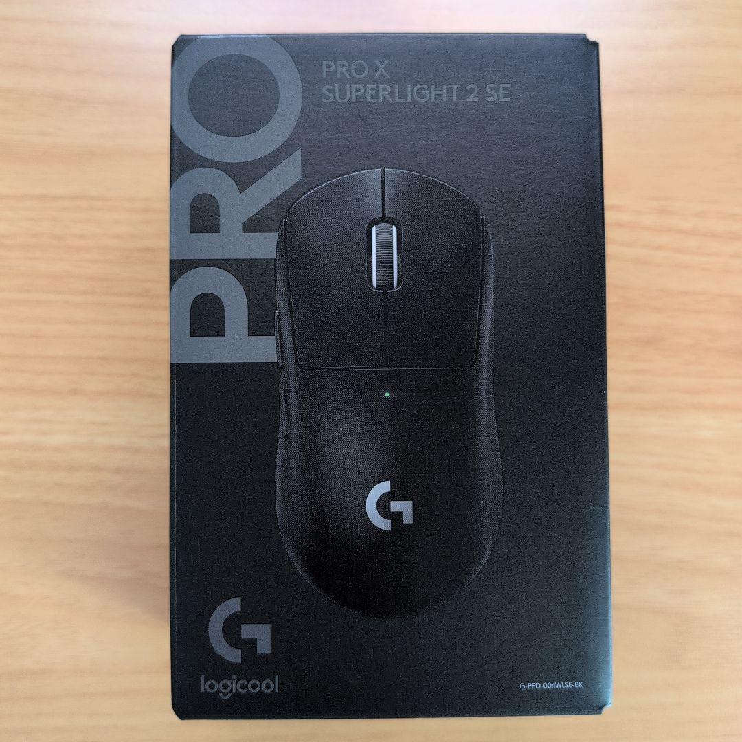 マウス・トラックボール Logicool PRO X SUPERLIGHT 2 SE Black