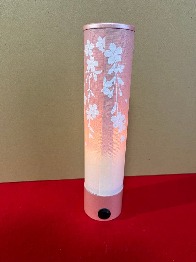 収納式親王飾り　白桜　セット