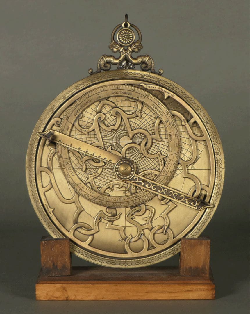 【アストロラーベ 】 直径20㎝　古代天文科学機器 澁澤龍彦 ヴンダーカンマー
