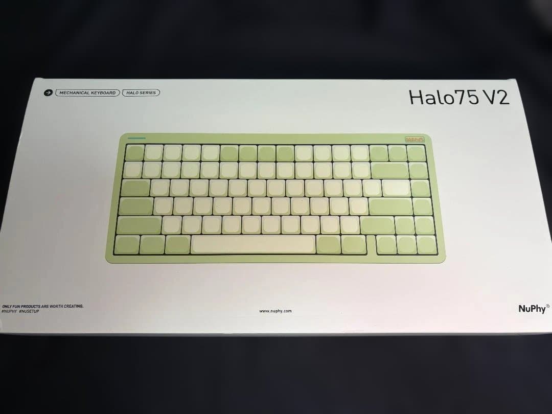 nuphy Halo 75v2 モヒート Raspberry軸（46gf）