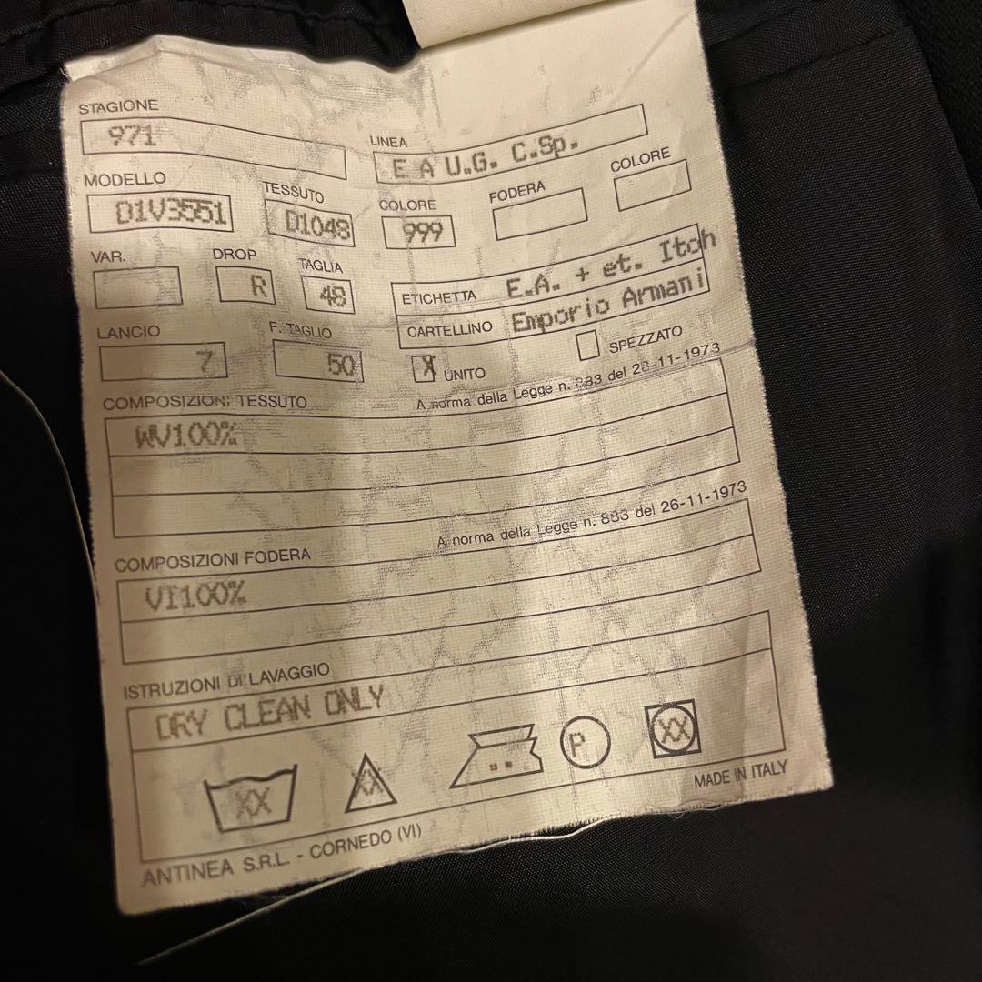EMPORIO ARMANI 90s ダブルテーラードジャケット