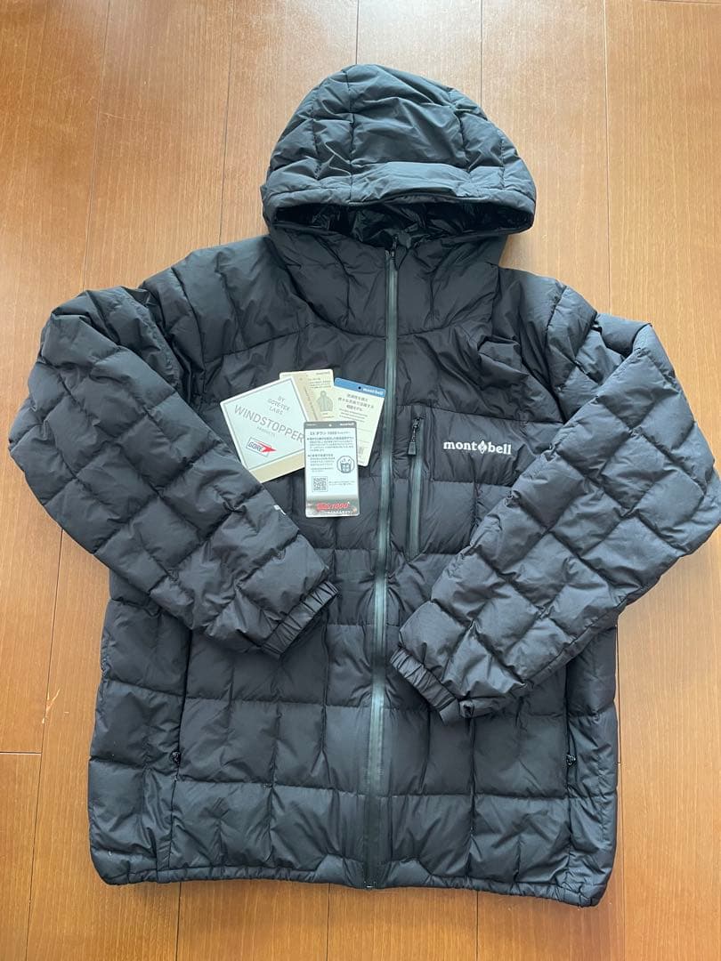 mont-bellモンベル イグニスダウンパーカー ブラック