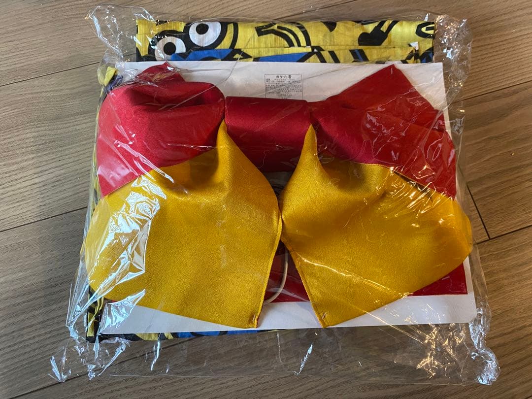 浴衣　ミニオン柄　新品　パニカム