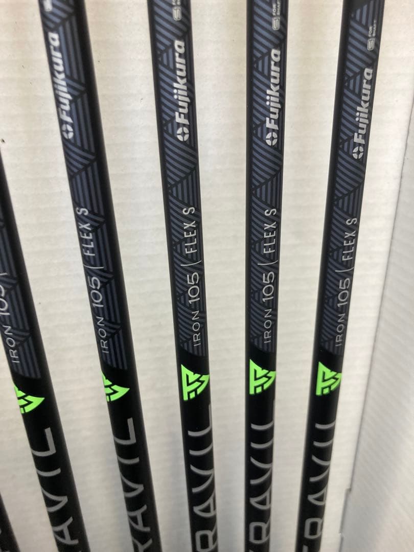 フジクラ TRAVIL トラヴィル 5〜AW7本105Sエリートグリップ付き