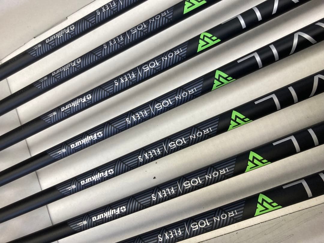 フジクラ TRAVIL トラヴィル 5〜AW7本105Sエリートグリップ付き