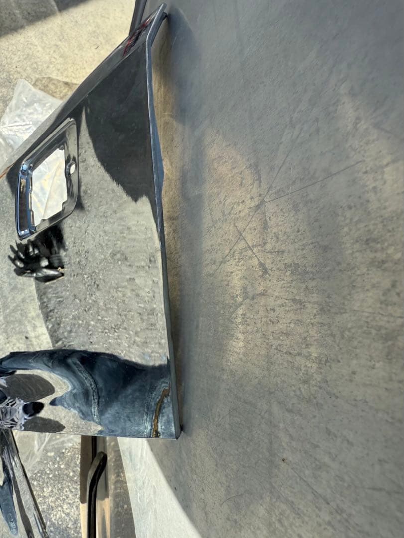 いすゞ　ギガ　メッキ　ドアプロテクター　ブリスター　ドアガーニッシュ