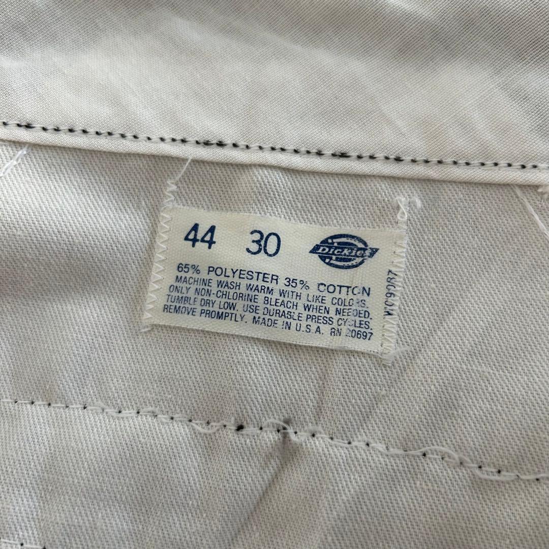 80s USA製 Dickies 874 ワークパンツ チビタグ オリーブ