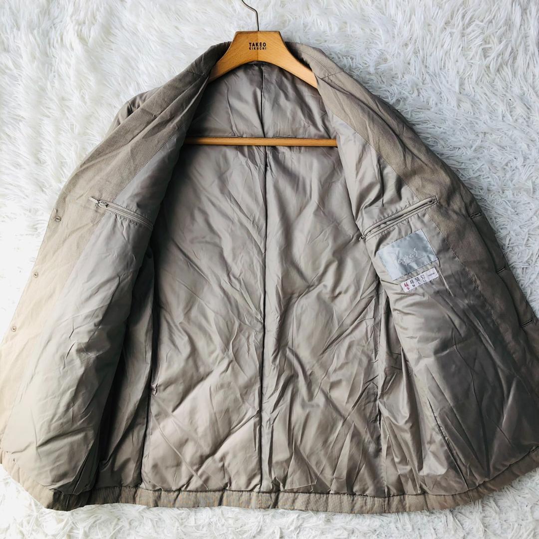 【希少ダウン】パパス★テーラードジャケット サイズ46 Papas