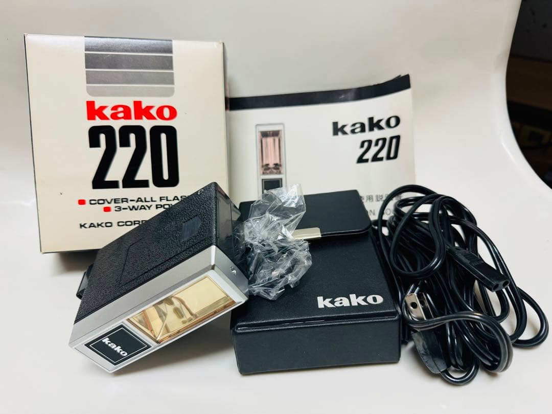 中古品 オリンパス35DC カメラ kako 220フラッシュ