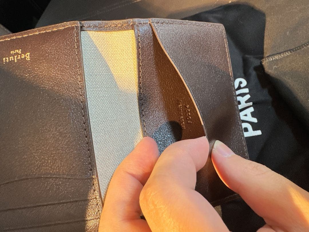 【超美品定価10万超】Berluti レザー ベルルッティ名刺入れカードケース