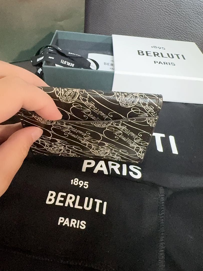 【超美品定価10万超】Berluti レザー ベルルッティ名刺入れカードケース